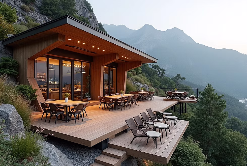 Extreme Topography Cafes